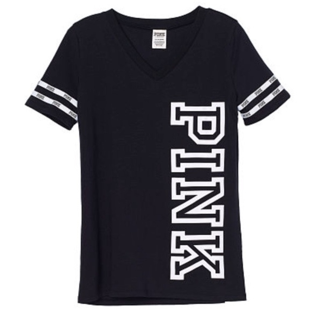 VS PINK V-neck T Shirt